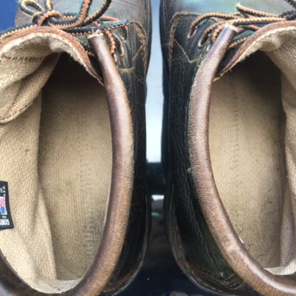 Danner Brown Lace Up Work Boots Size 8.5 - Picture 6 of 7